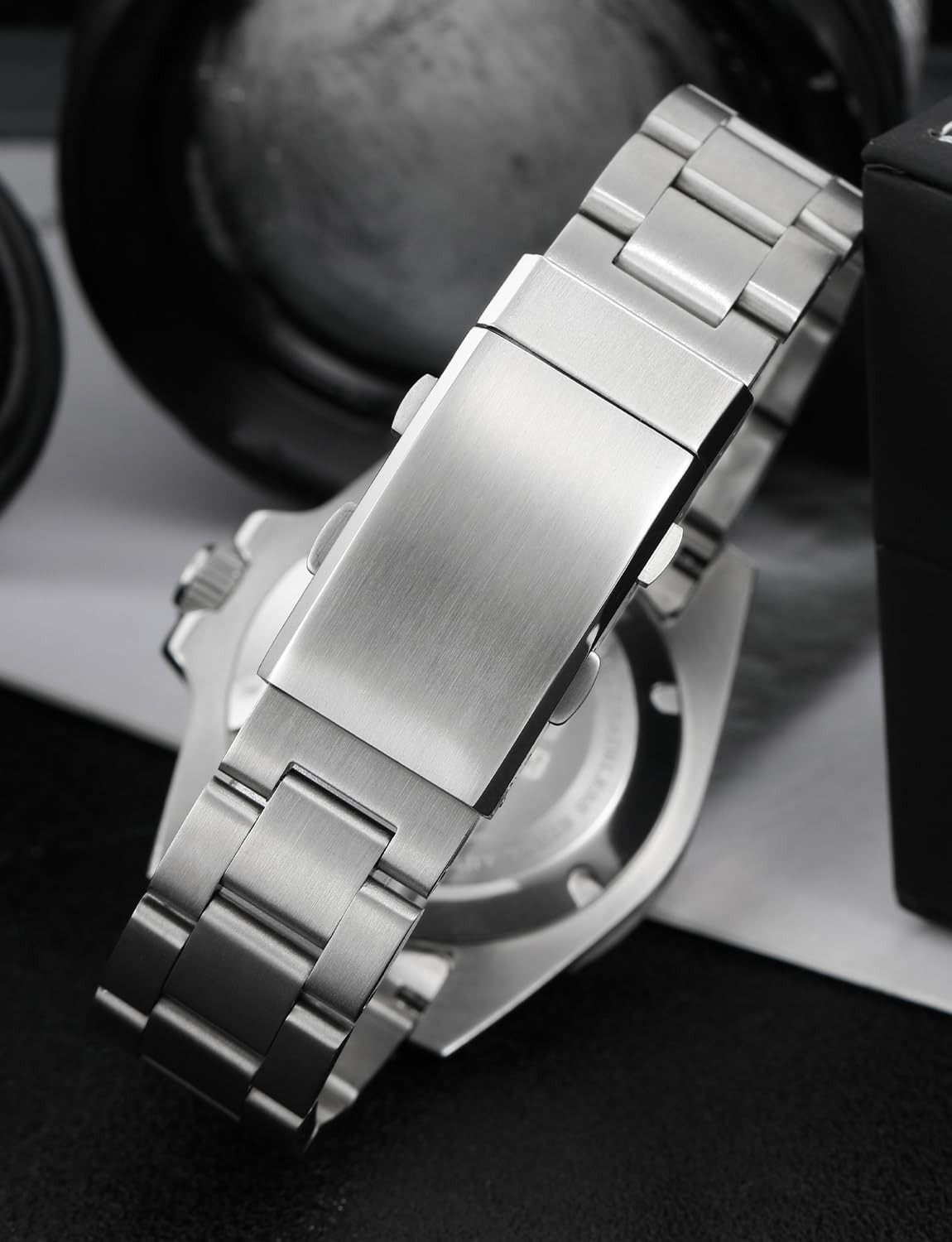 Watch Buckle Folding Deployment Clasp for Stainless Steel Watchband 16-22mm