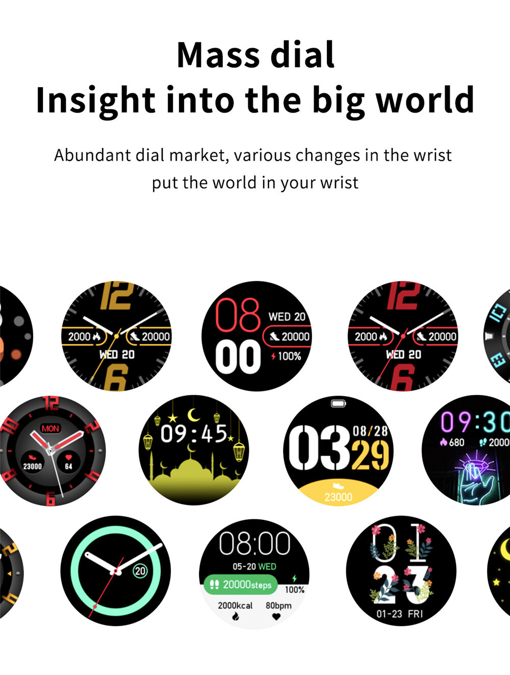 Men Smart Watch Bluetooth Call Message Heart Rate Blood Pressure Monitor Watches