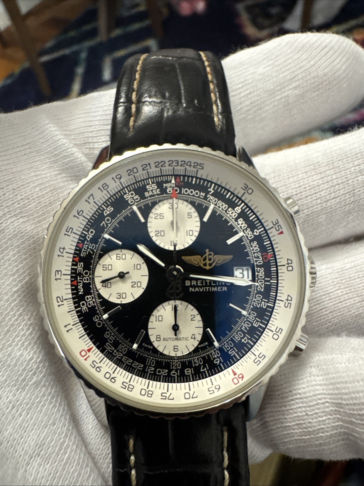 Breitling Navitimer automatic swiss mens watch