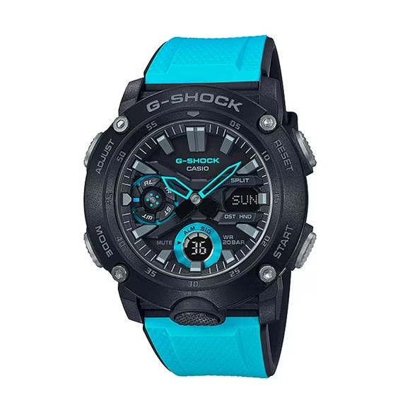 Casio G-SHOCK GA2000-1A2 PRE-OWNED Men’s Watch 47mm Case Carbon Core Guard Resin