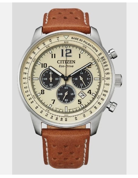 Citizen Men’s Chronograph Eco-Drive Stainless Steel Watch CA4500-08X