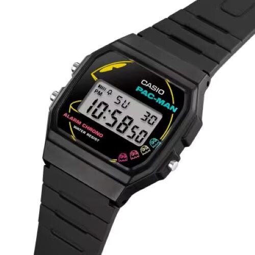 CASIO CLASSIC PAC-MAN collaboration wristwatch F-91WPC-1AJR JAPAN NEW authentic