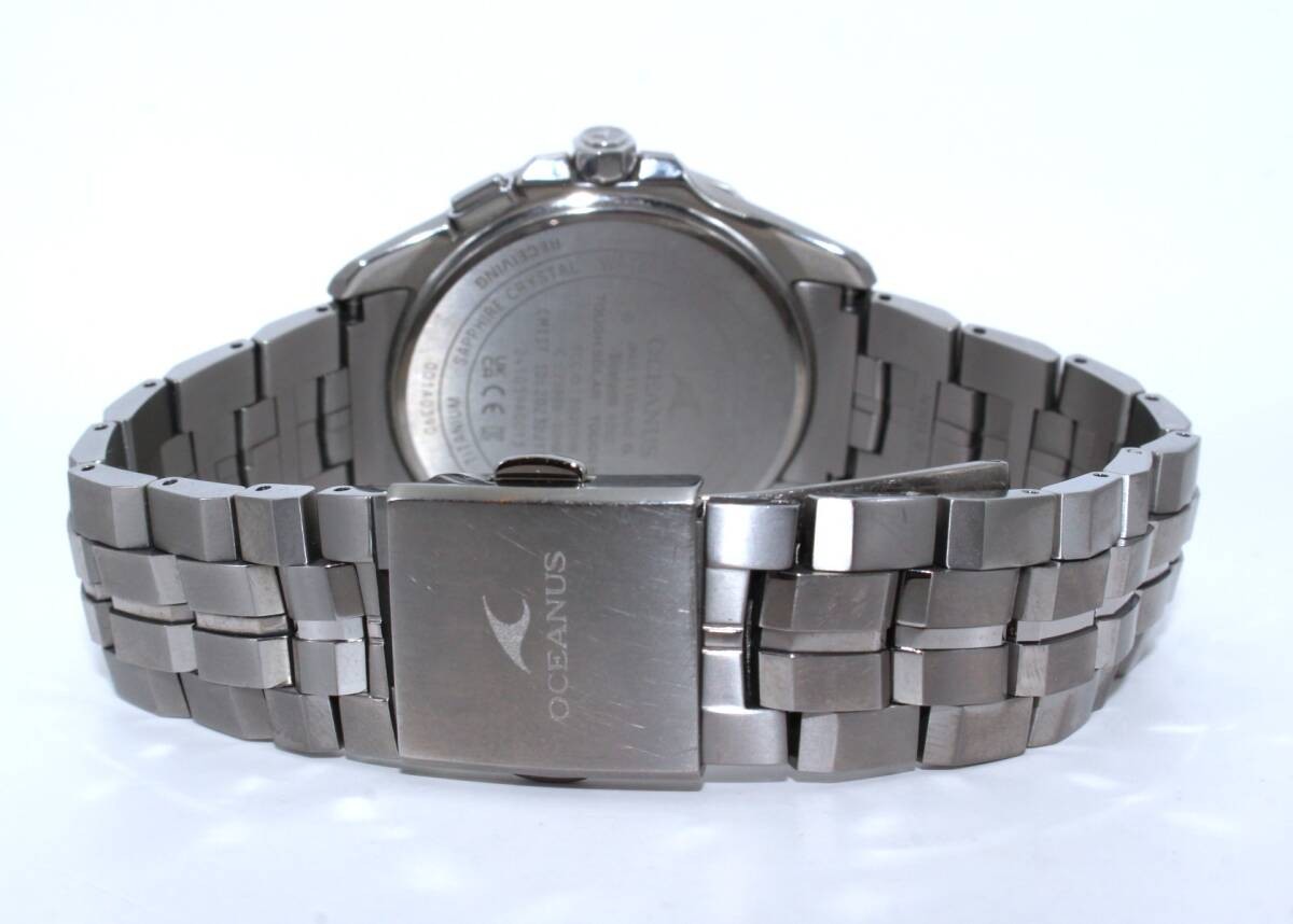 Watch CASIO (Casio) OCW S400 OCEANUS BL Dial Men’s Solar Running Item ‘VRW 1736’
