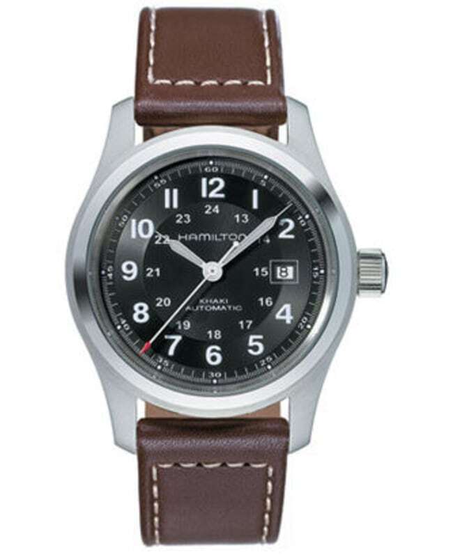New Hamilton Khaki Field Auto 42MM Black Dial Men’s Watch H70555533