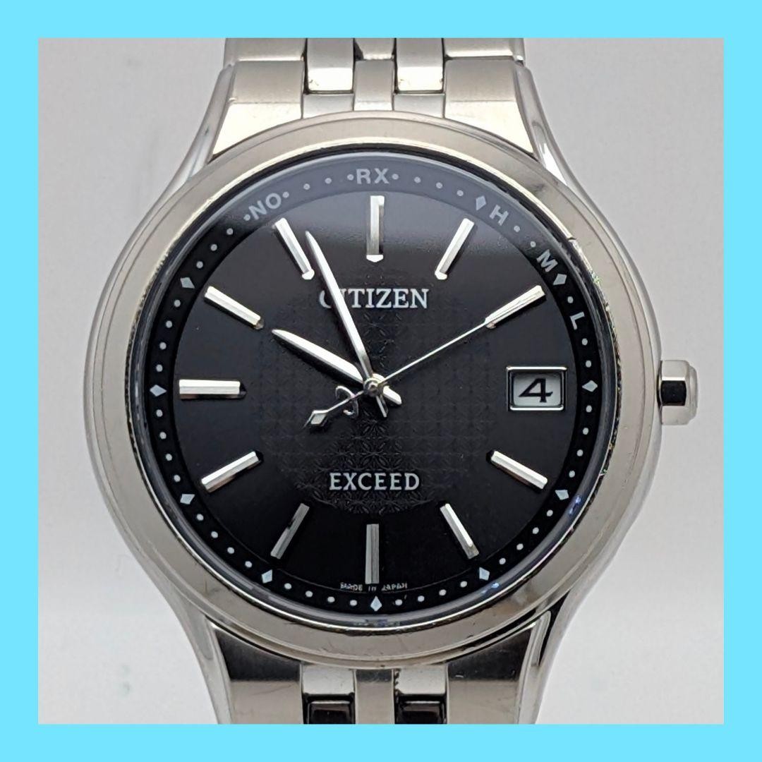 Citizen Exceed H111-T013627 Eco-Drive Radio Solar Watch
