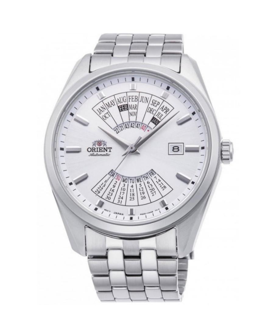 ORIENT Men Analog Automatic Casual Watch Classic Dress White Dial Waterproof Rou