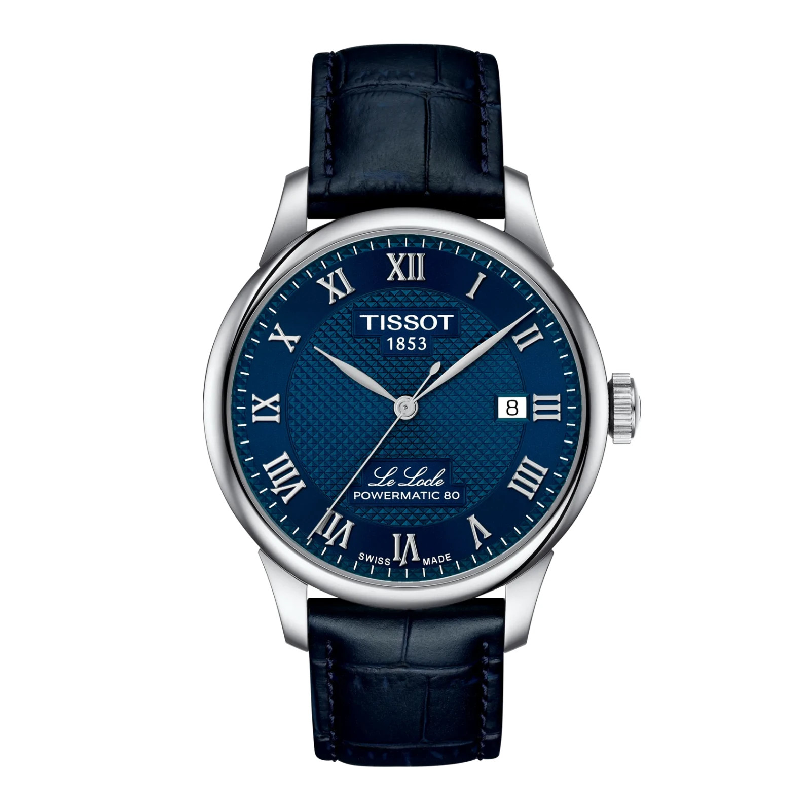 Tissot Le Locle Automatic 39mm Blue Dial Leather Men’s Watch T006.407.16.043.00
