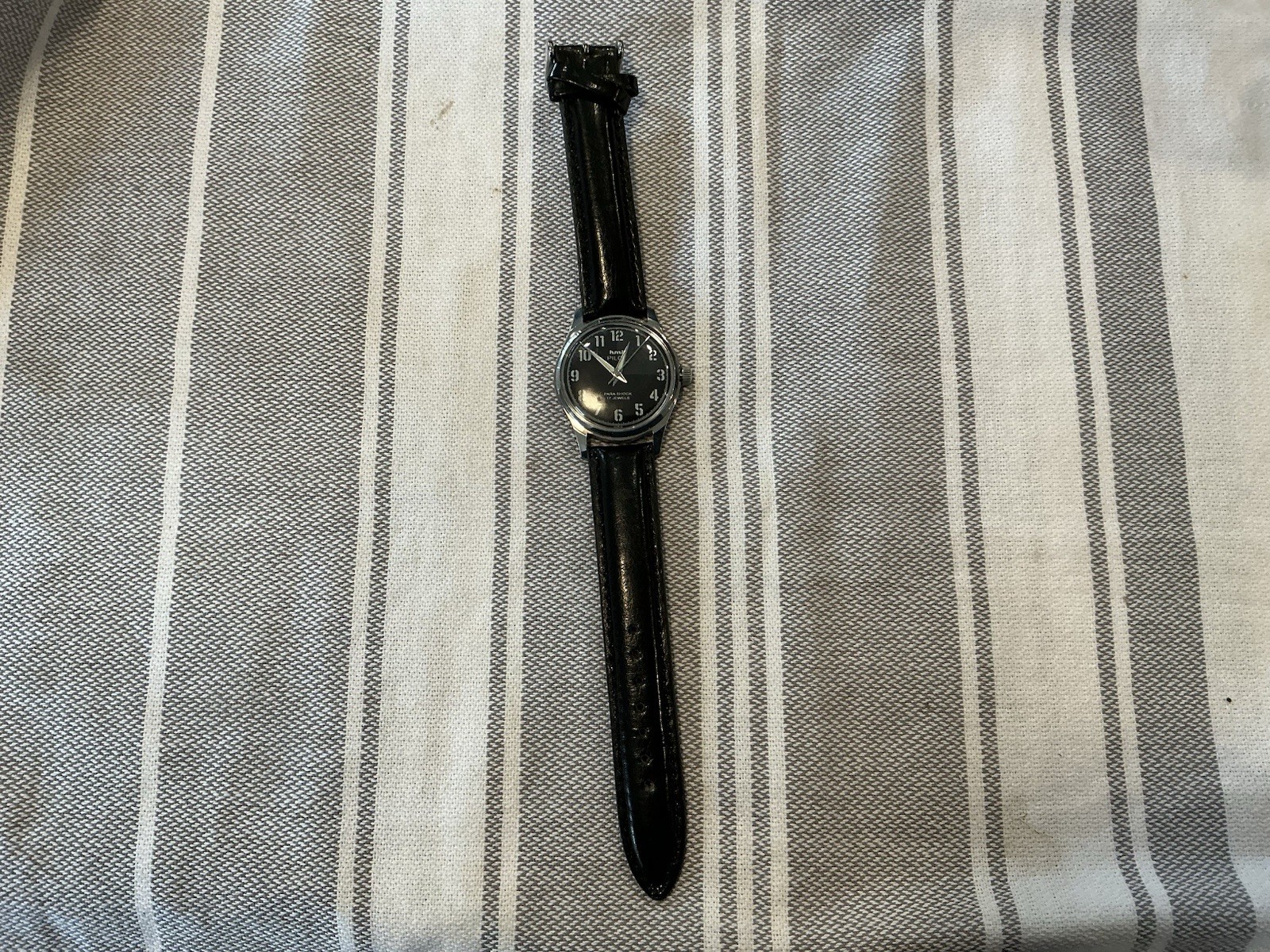 Rare HMT Pilot Men’s Watch Hand Winding Mechanical 1980s Vintage Made in India