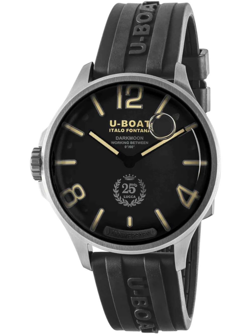 U-Boat 2027 Mens Watch Darkmoon Anniversary Capsoil 46mm 5ATM