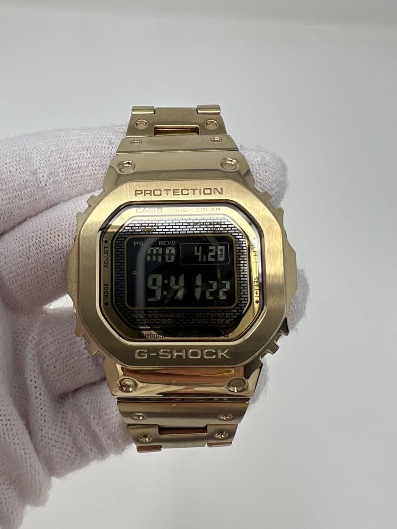 Casio G-Shock GMW-B5000GD-9JF Gold Digital Stainless Steel Watch