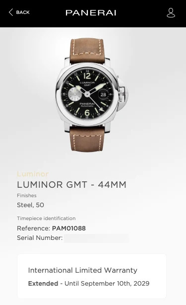 2021 Panerai Luminor GMT Automatic 44 | PAM01088 | Full Set | Warranty