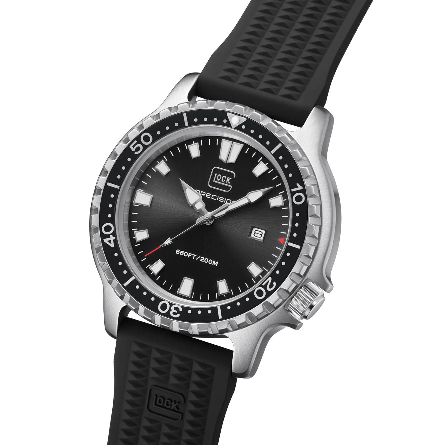 GLOCK WATCH GW-44- 2-22 ROTATING BEZEL, SWISS SUPER-LUMINOVA®,