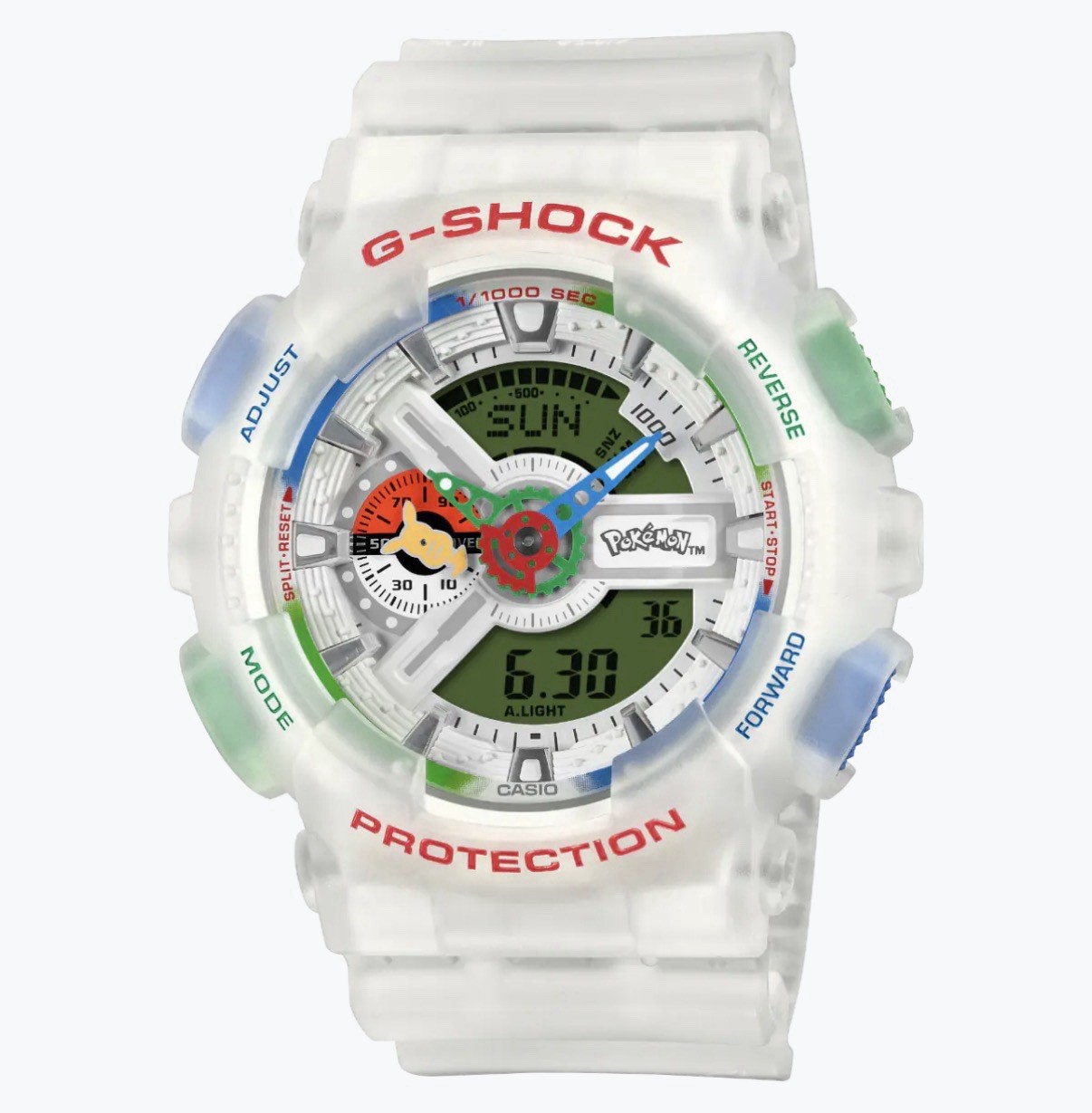 NEW Casio G-Shock X Pokémon Watch GA110PKM-7A IN HAND FAST SHIP