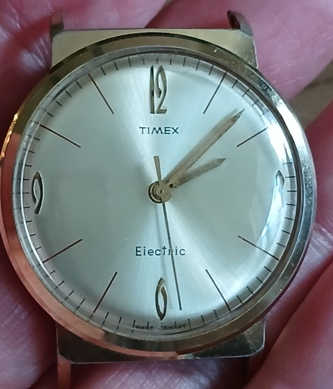 Vint Watch TIMEX Electric West Germany ( Start, Work & Stop) Nice Cosm Condit