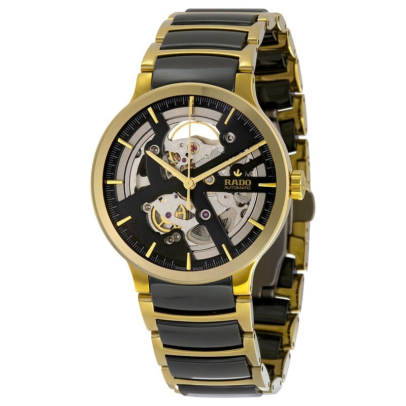 rado Centrix Skeleton Dial Ceramic Men’s Watch