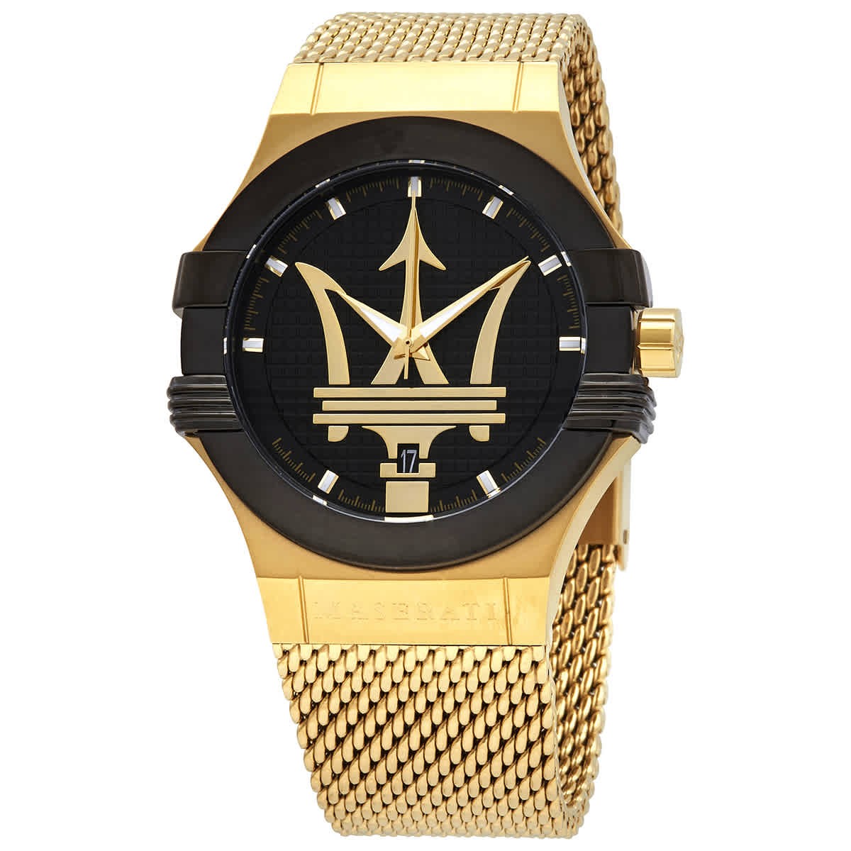 Maserati Potenza Quartz Black Dial Men’s Watch R8853108006