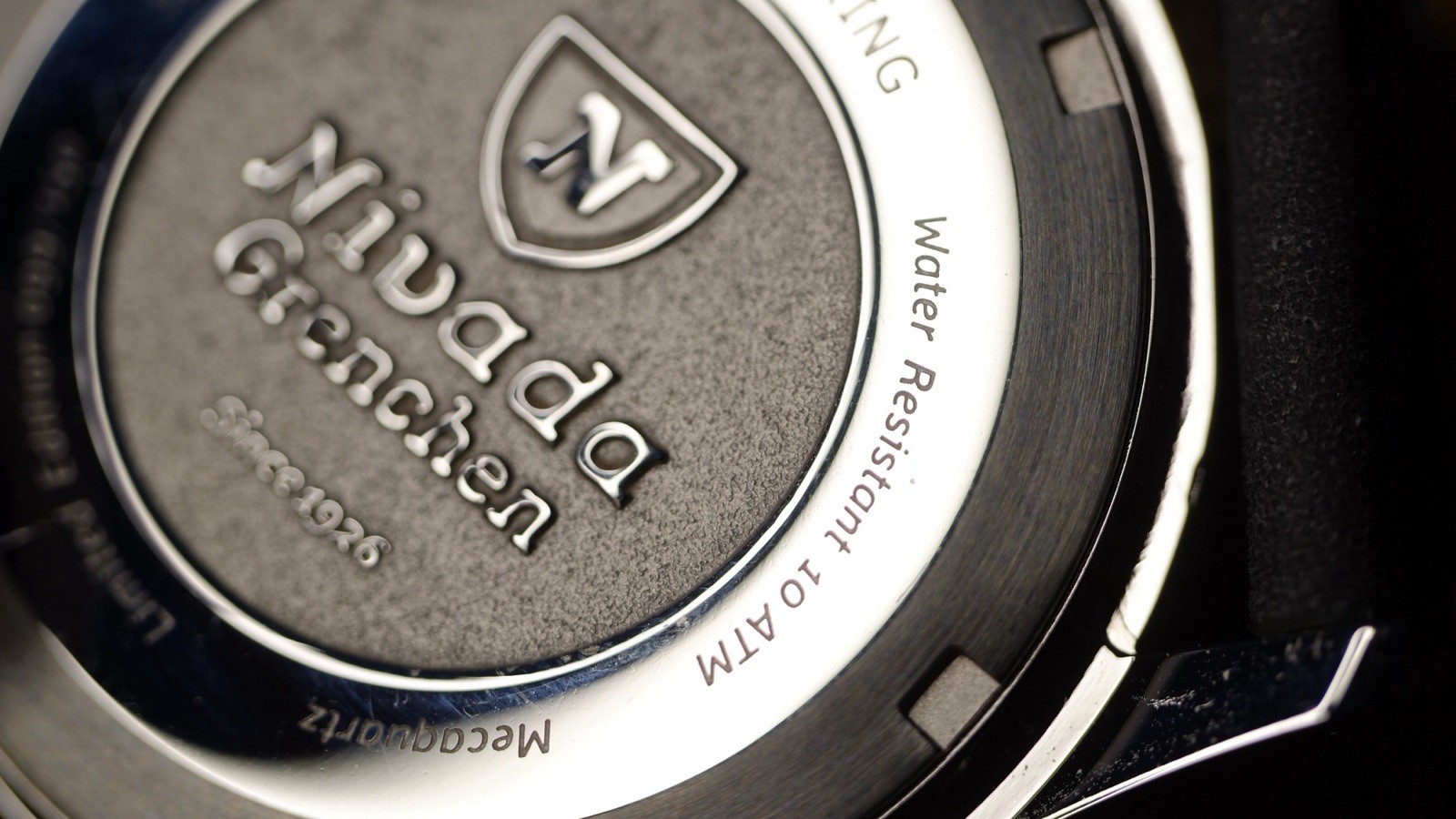 Nivada Grenchen Chronoking Meca-Quartz x Hodinkee Limited Edition Grey Glow