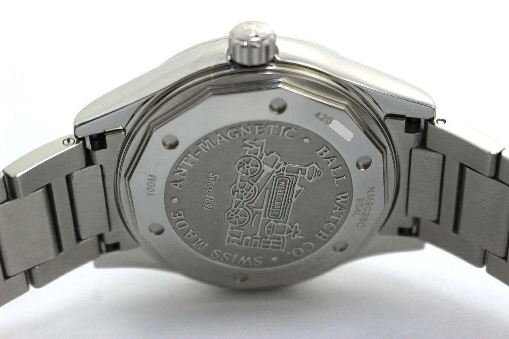 Ball Watch Marvelight Chronometer NM9026C Stainless Steel 38mm Blue Dial #DW699
