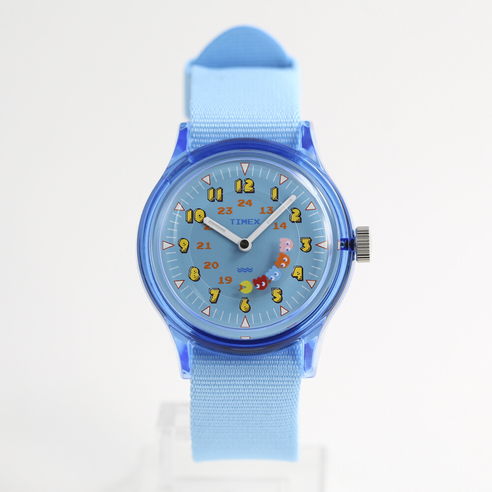 TIMEX TIMEX TW2V94000 PAC MAN Camper Chronograph Quartz Analog Blue