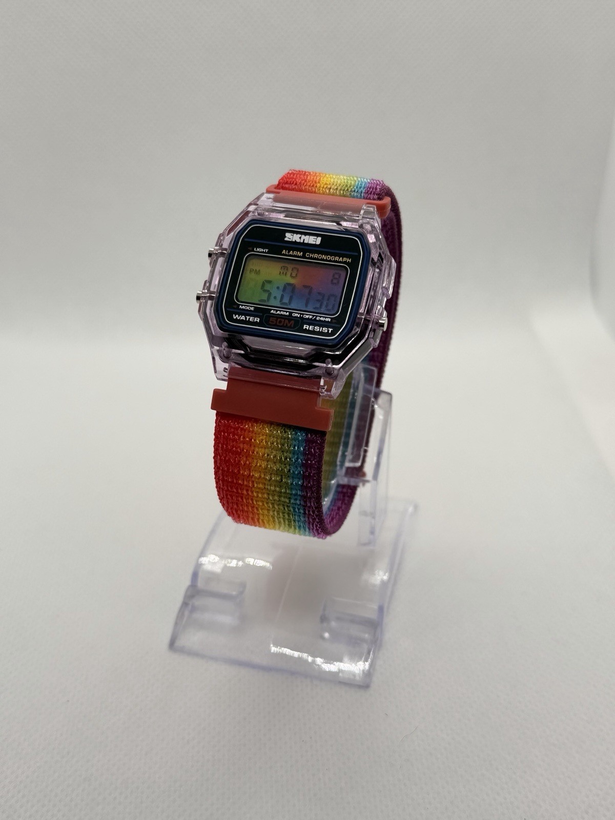 Modded Digital Watch (Rainbow Bright)