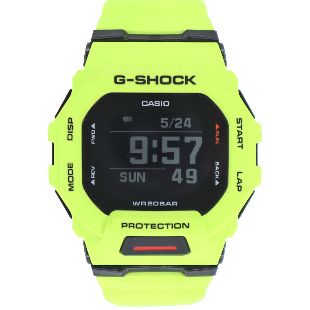 Casio G-SQUAD GBD-200-9JF Diamond 48.4mm with Box Wristwatch #KNW2529