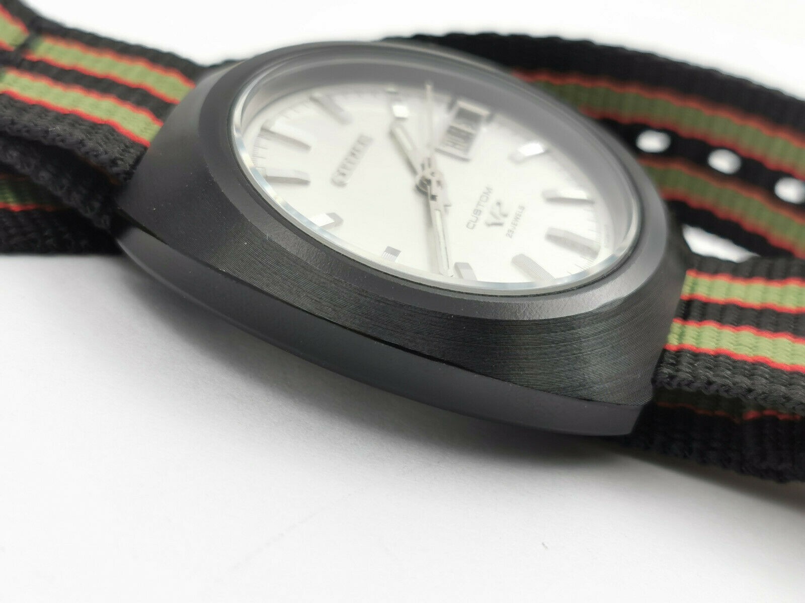 CITIZEN Custom V2 Cal.7290 Automatic 23 Jewels 42X36mm PVD-Coated Aluminum