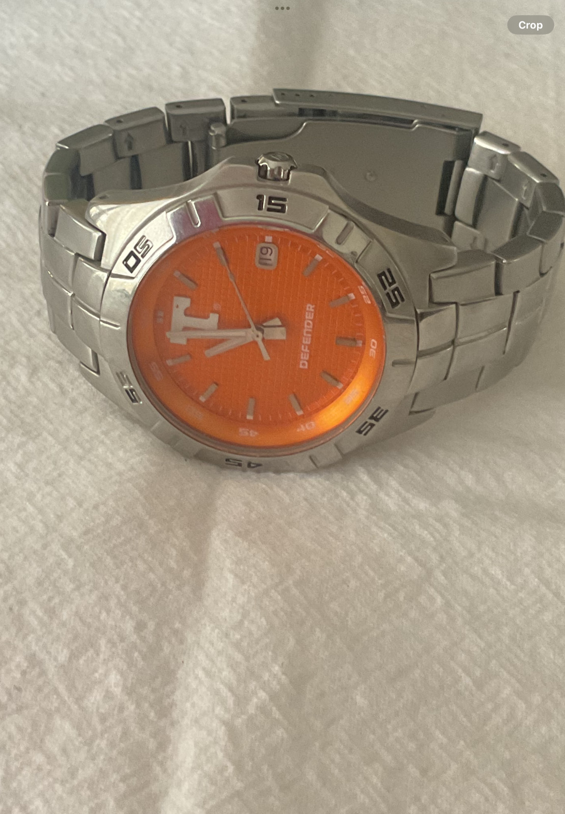 stainless defender watch men fan