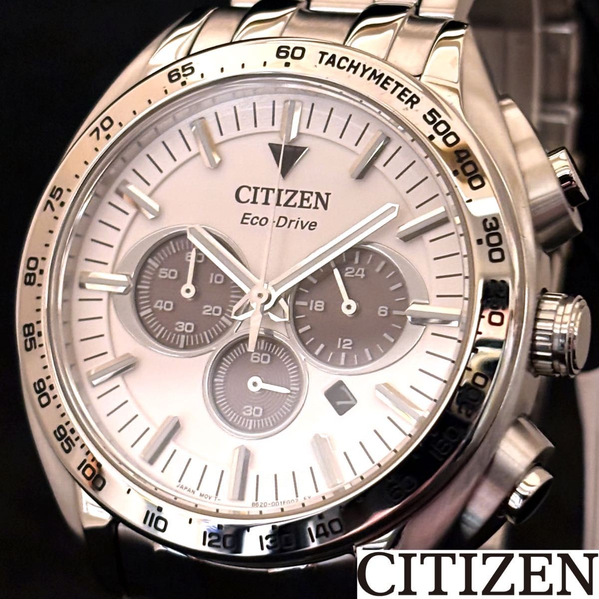 CITIZEN Citizen Mens Watch Eco Drive Chronograph For Gifts Eco Drive Reliable Tr