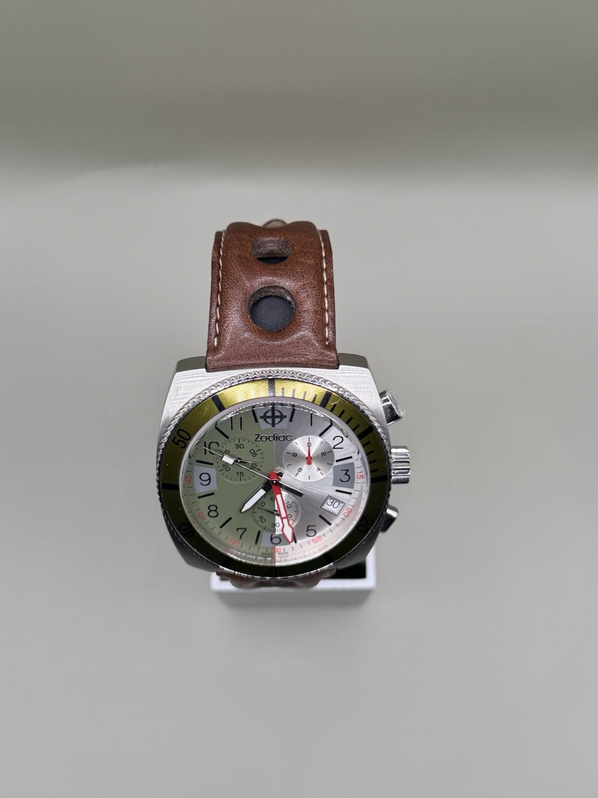 ZODIAC CHRONOGRAPH, SEA DRAGON, Ref. ZO2106,Cal. ETA G10 211, 4J Quartz,Working.