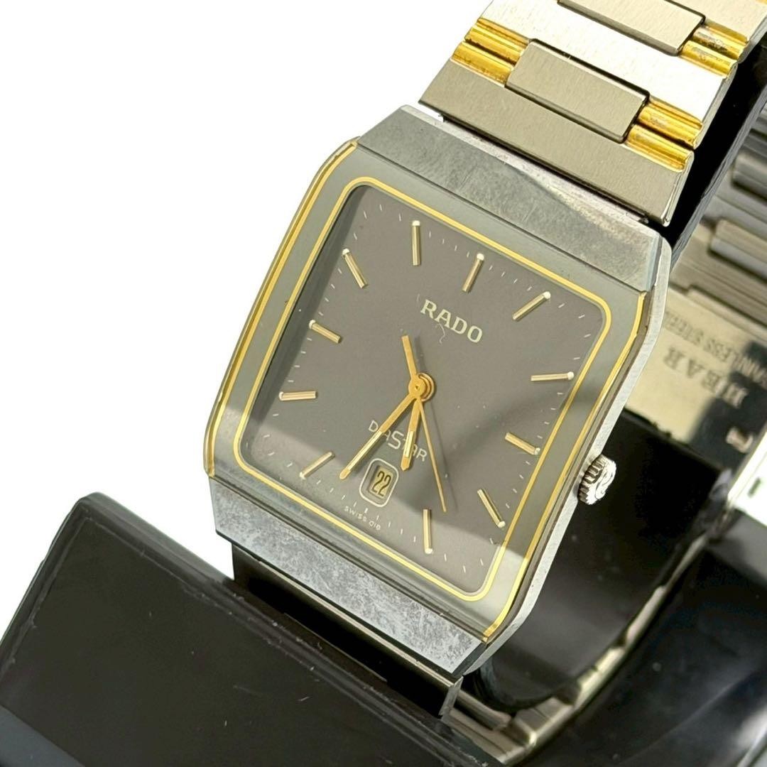 Rado DiaStar Quartz 129.0266.3 Silver Men’s Watch Japan 071442