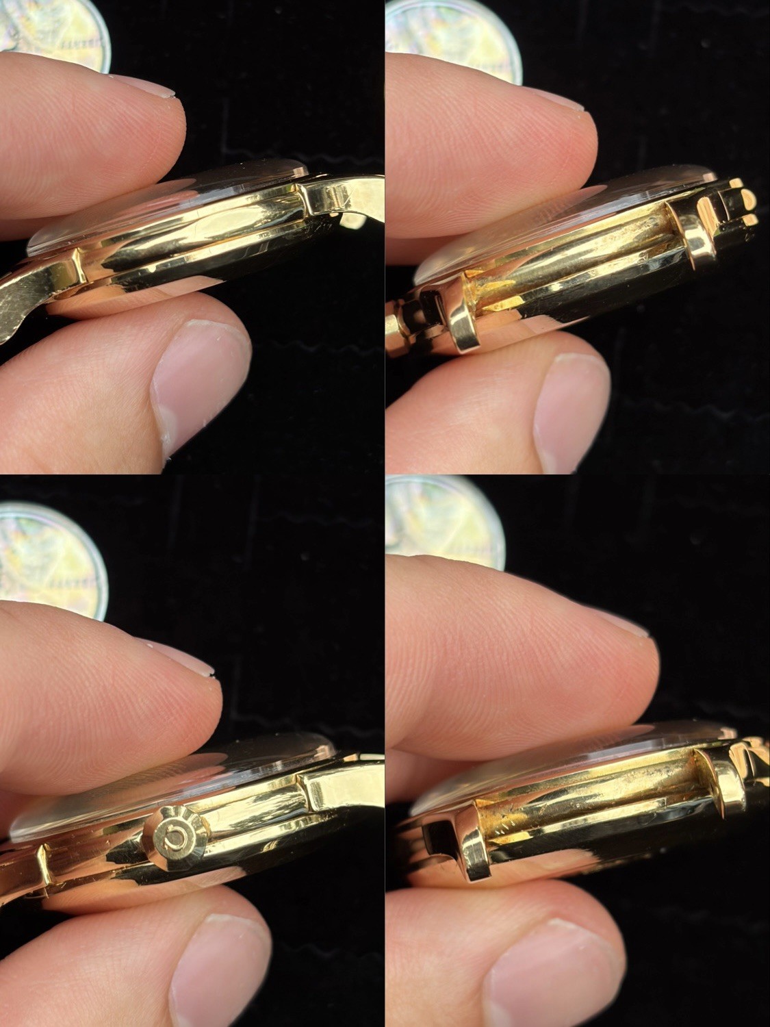 OMEGA Constellation 18K Solid Gold Pie Pan 34mm Ref. 2852-53 SC Box & Receipt