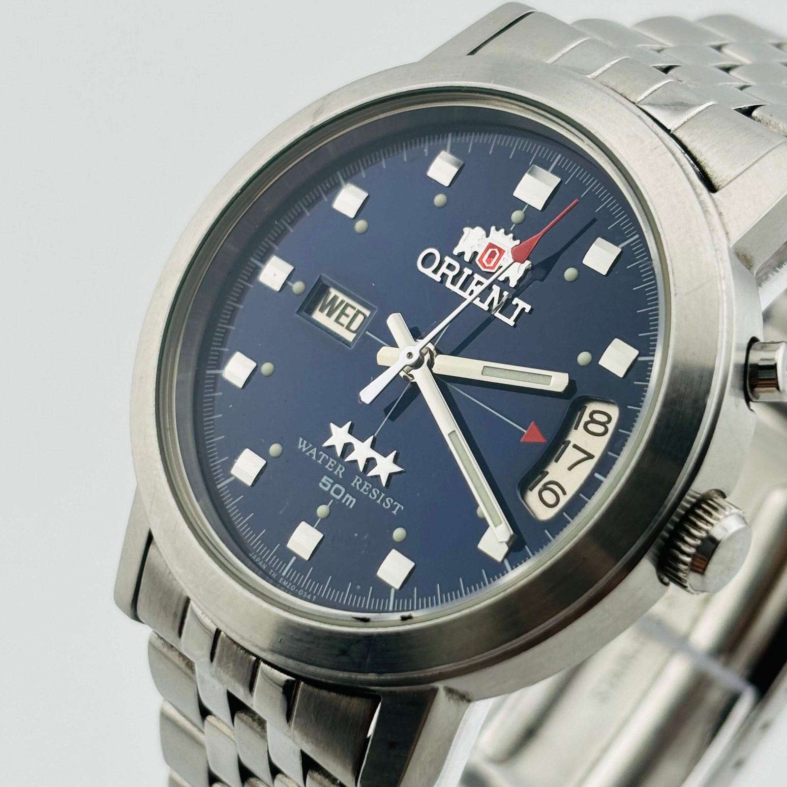 Orient EM5G-C0 CA Automatic day Date of the week Water resistance 50m 35.2mm