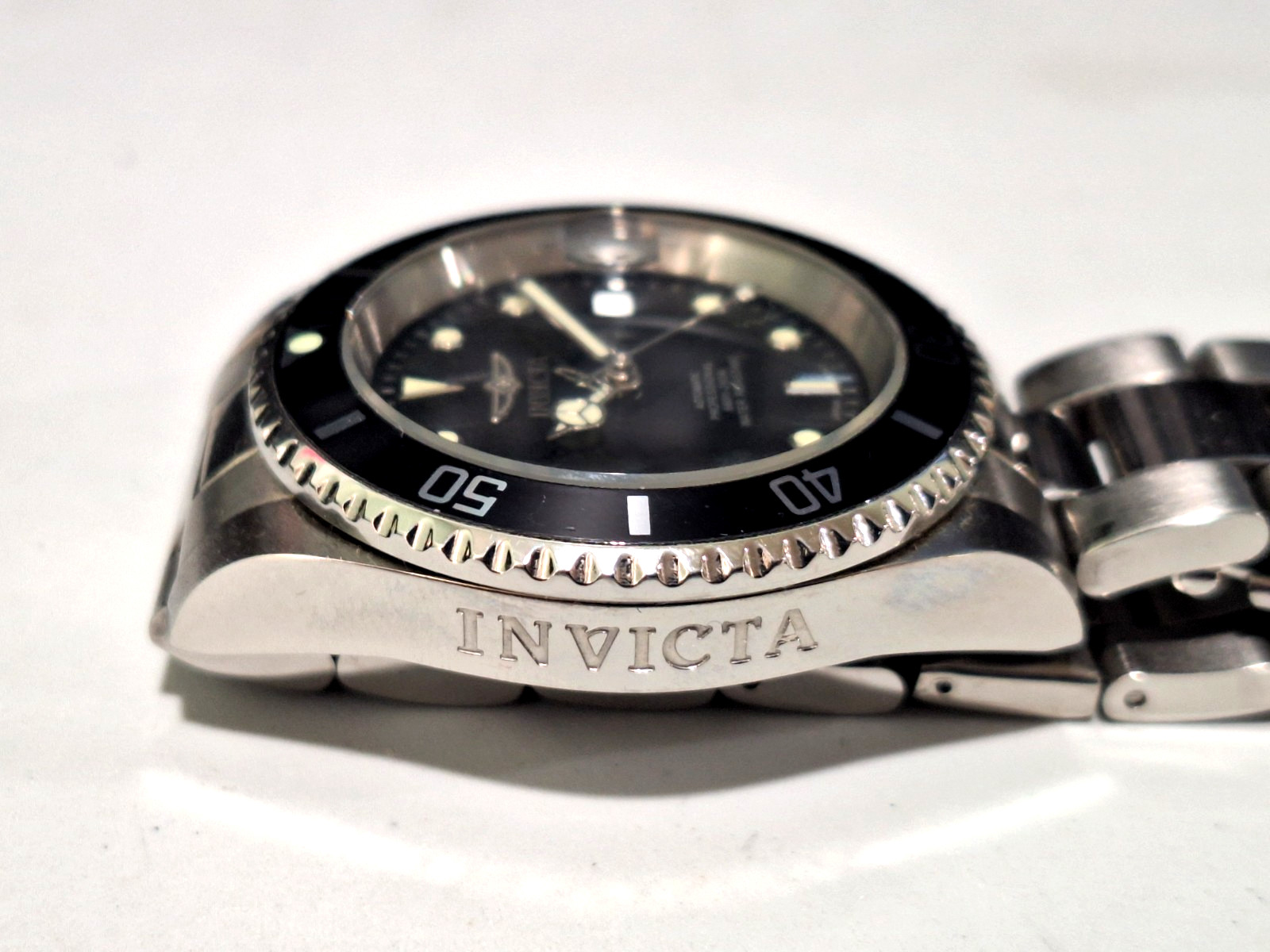 Invicta Pro Diver 40mm Explore Sub GMT Black Dial Date Jubilee NH35A Auto CLEAN