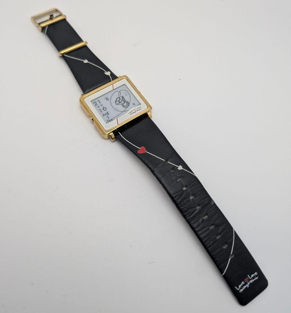 EPSON Smart Canvas Mickey Mouse Collaboration Digital Watch Japan Working Tested