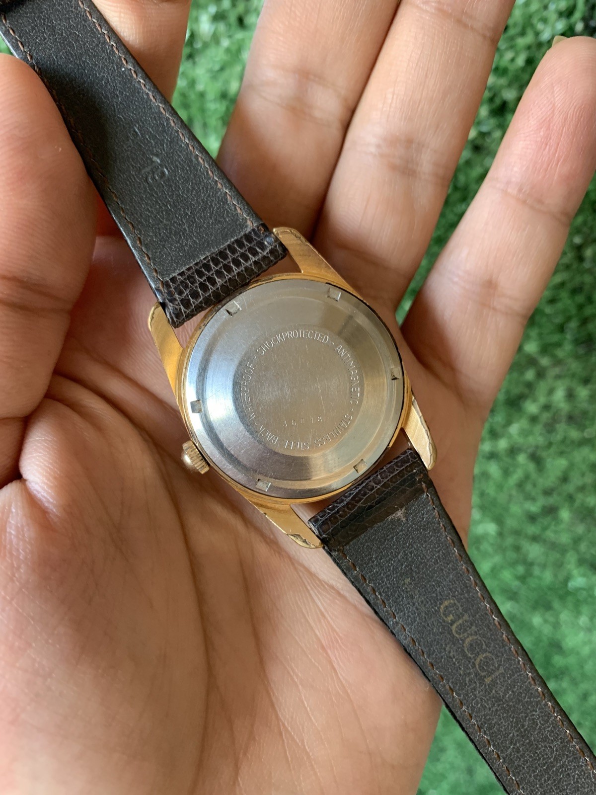 Vintage Nivada Compensamatic Mechanical Watch 35mm Manual Classic Dress Watch