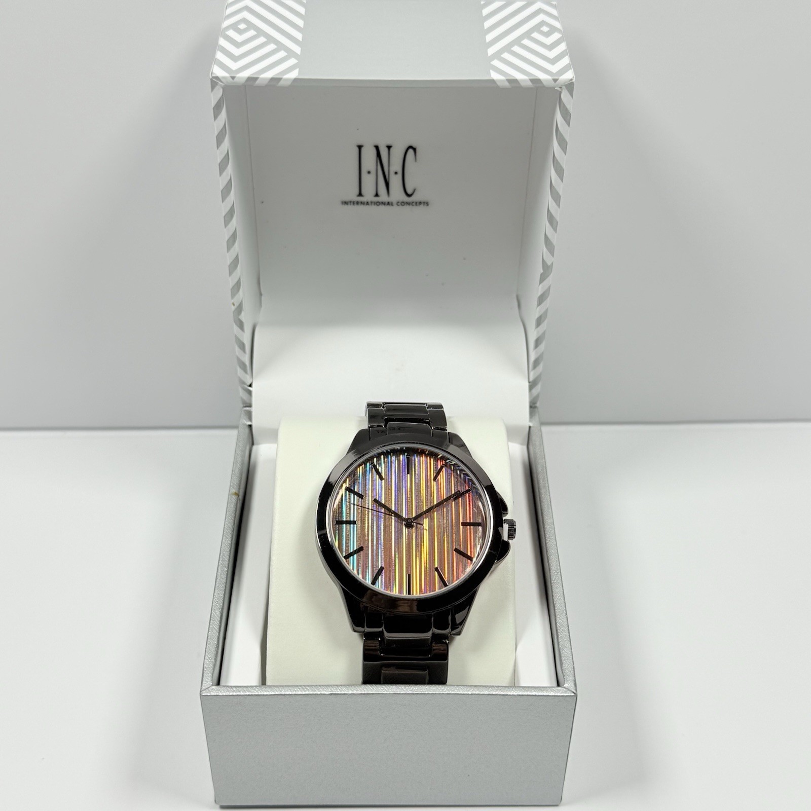 New-INC International Concept Multi-Color Dial Unisex Watch