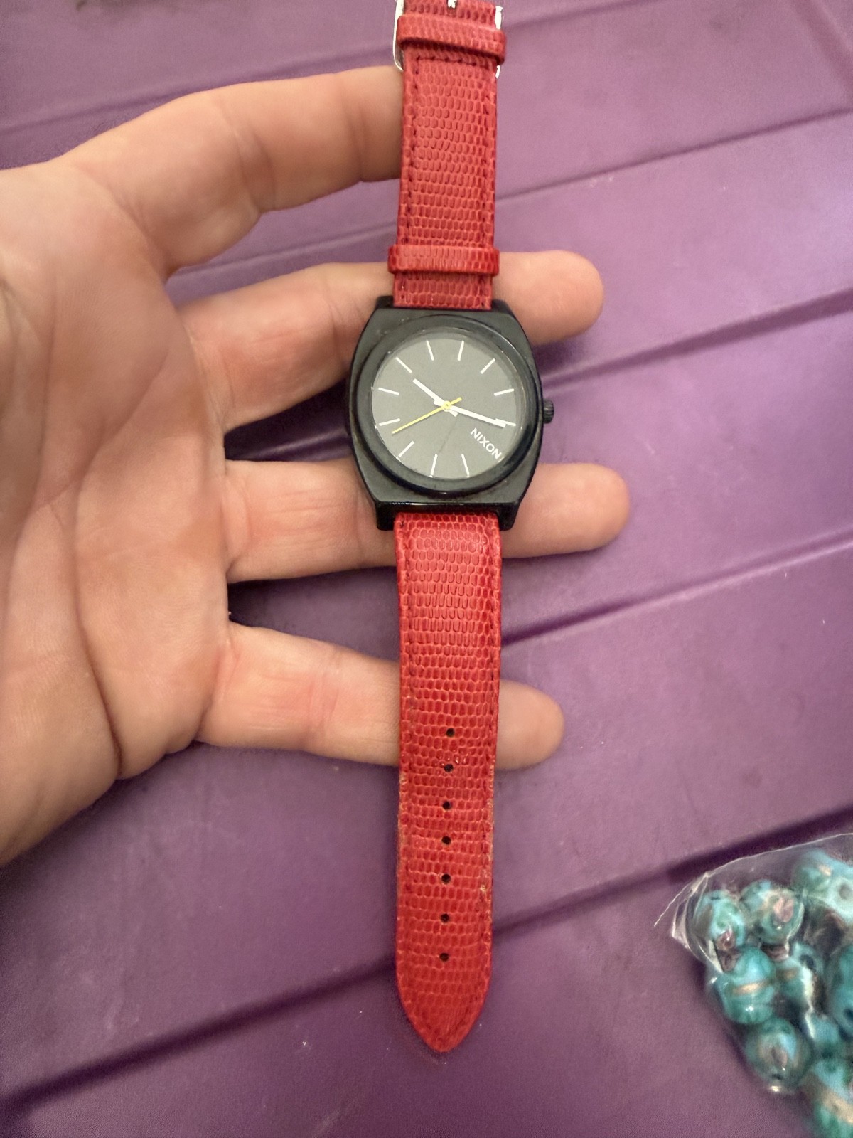 Nixon Wrist Watch Minimal The Time Teller new Battery jb1