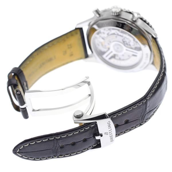 Breitling Navitimer 01 Chronograph 43 AB0138 43mm SS Black Dial Watch #C12771