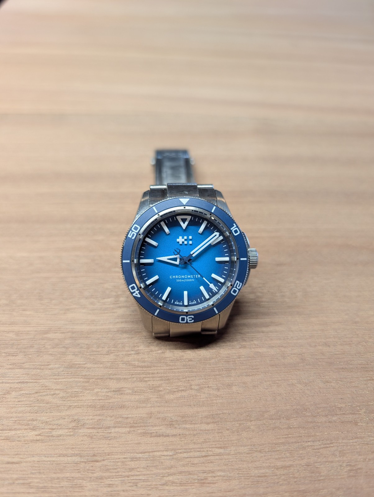 Christopher Ward C60 Trident Lumiere Titanium Men’s Watch C60-41C3H31T0BB0-B0