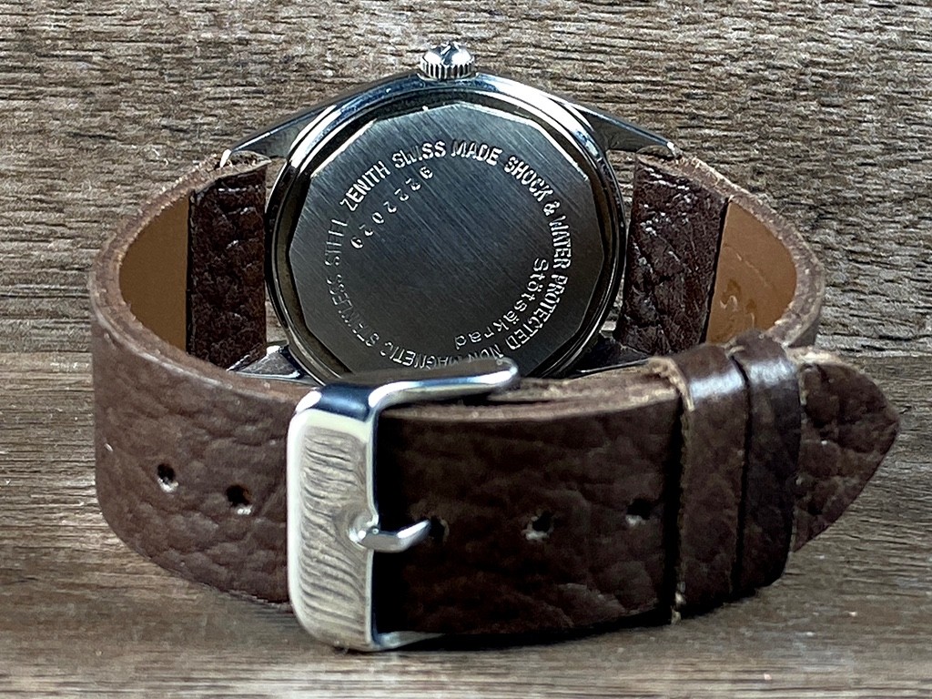 Zenith Pilot Rare Chocolate dial cal.126 vintage men’s watch From 1955 SERVICED