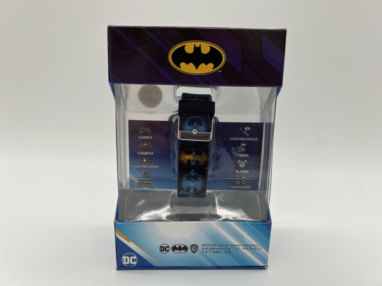 Batman Smart Interactive Touch Screen Watch With Camera Games Alarm Video NEW