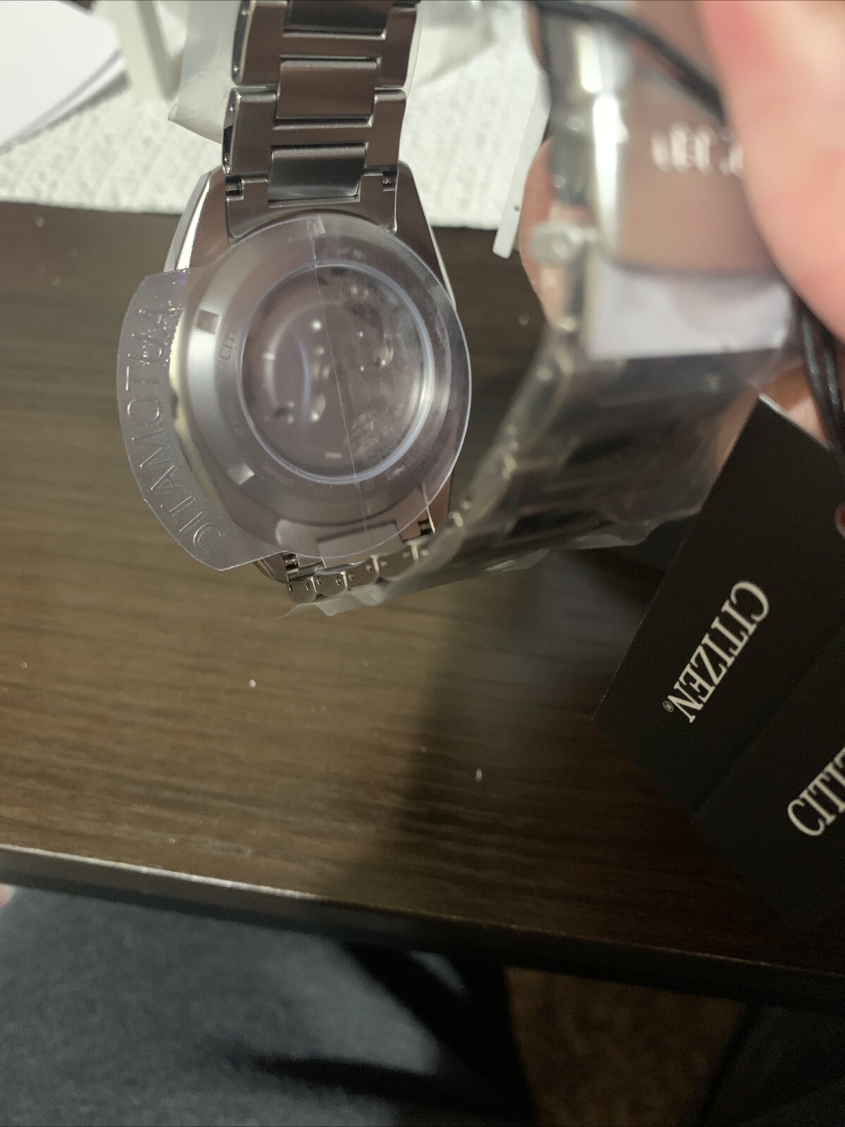 Citizen Automatic Sapphire Crystal Black Dial Sports Watch NH7531-50E