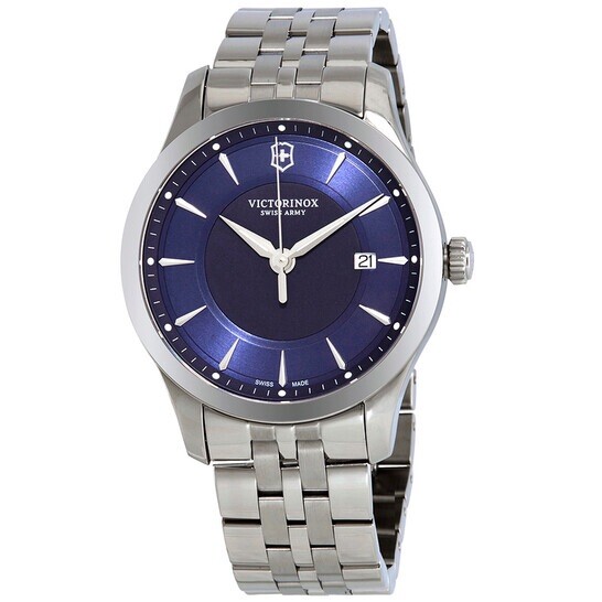 Victorinox Alliance Blue Dial SS Men’s Watch 241802 Brand New No Tag