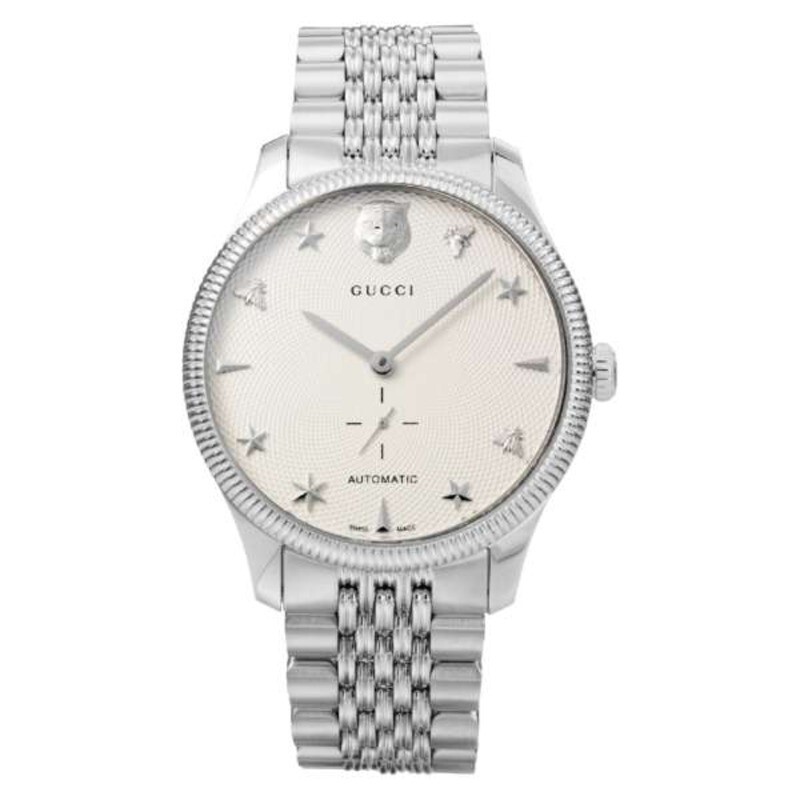Gucci YA126354 G-Timeless Automatic Men’s Watch New + Box & Paper’s