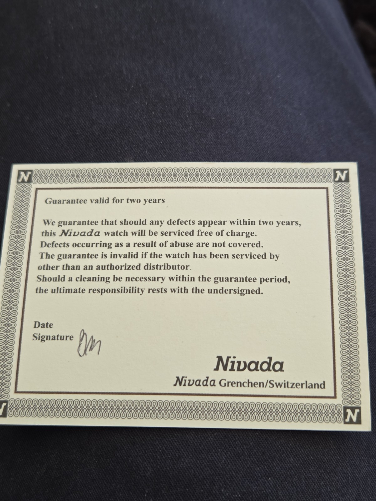 Nivada Grenchen X Worn & Wound Datomaster VK63 V3 limited edition, 1 of only 150