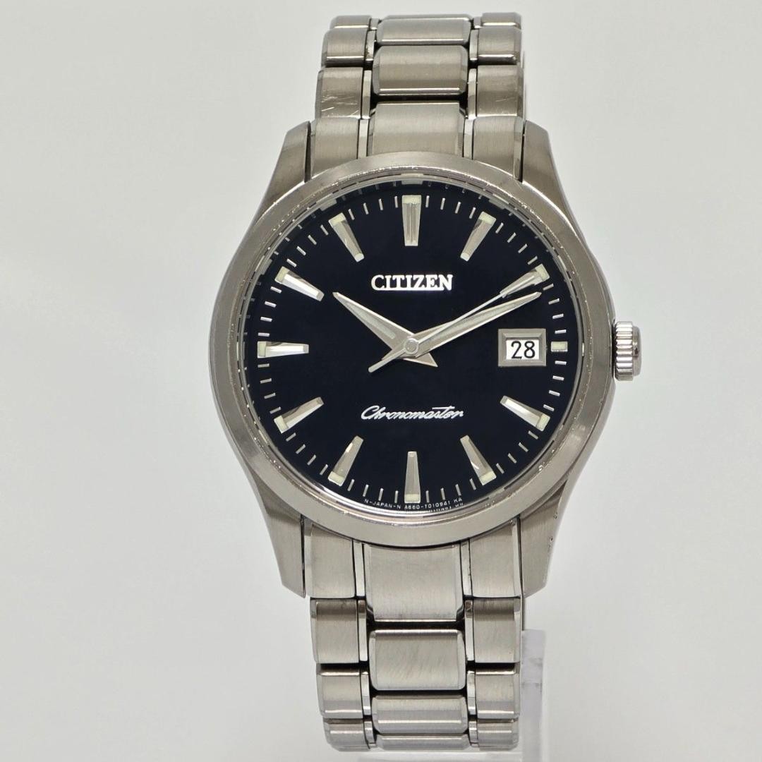Citizen Chronomaster A660-T006884 Silver Quartz Watch Japan 0714213