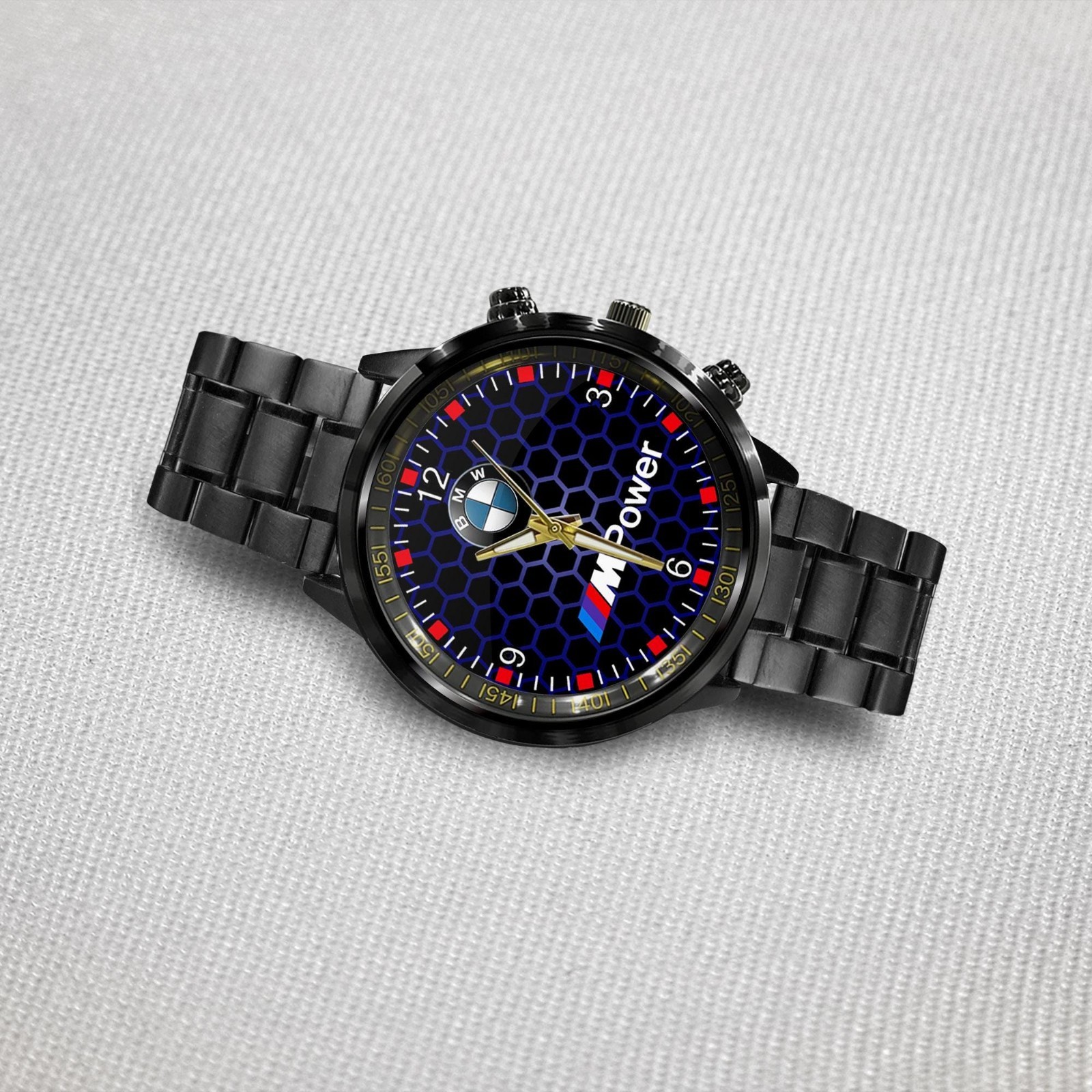 Personalized BMW M High Performance Racing Stainless Steel Watch Car Lover Gift