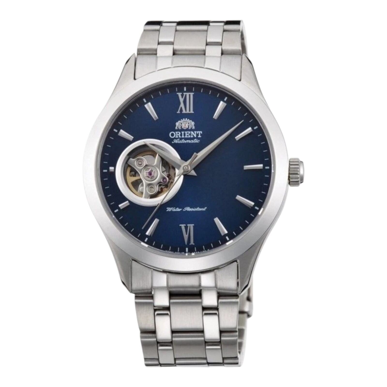 ORIENT FAG03001D0 Open Heart Men’s Blue Dial 39mm Automatic Watch Steel