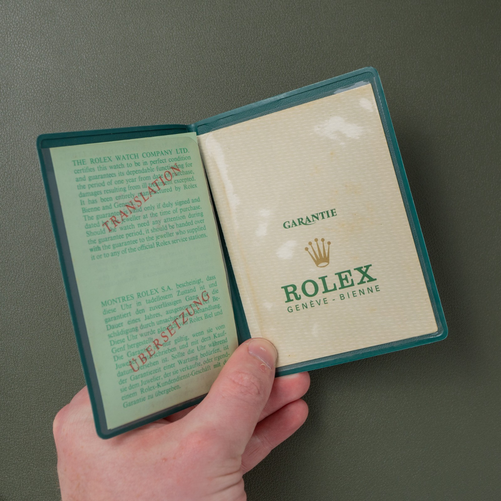 Rolex Submariner Ref. 5513 – Box and Papers – 1977