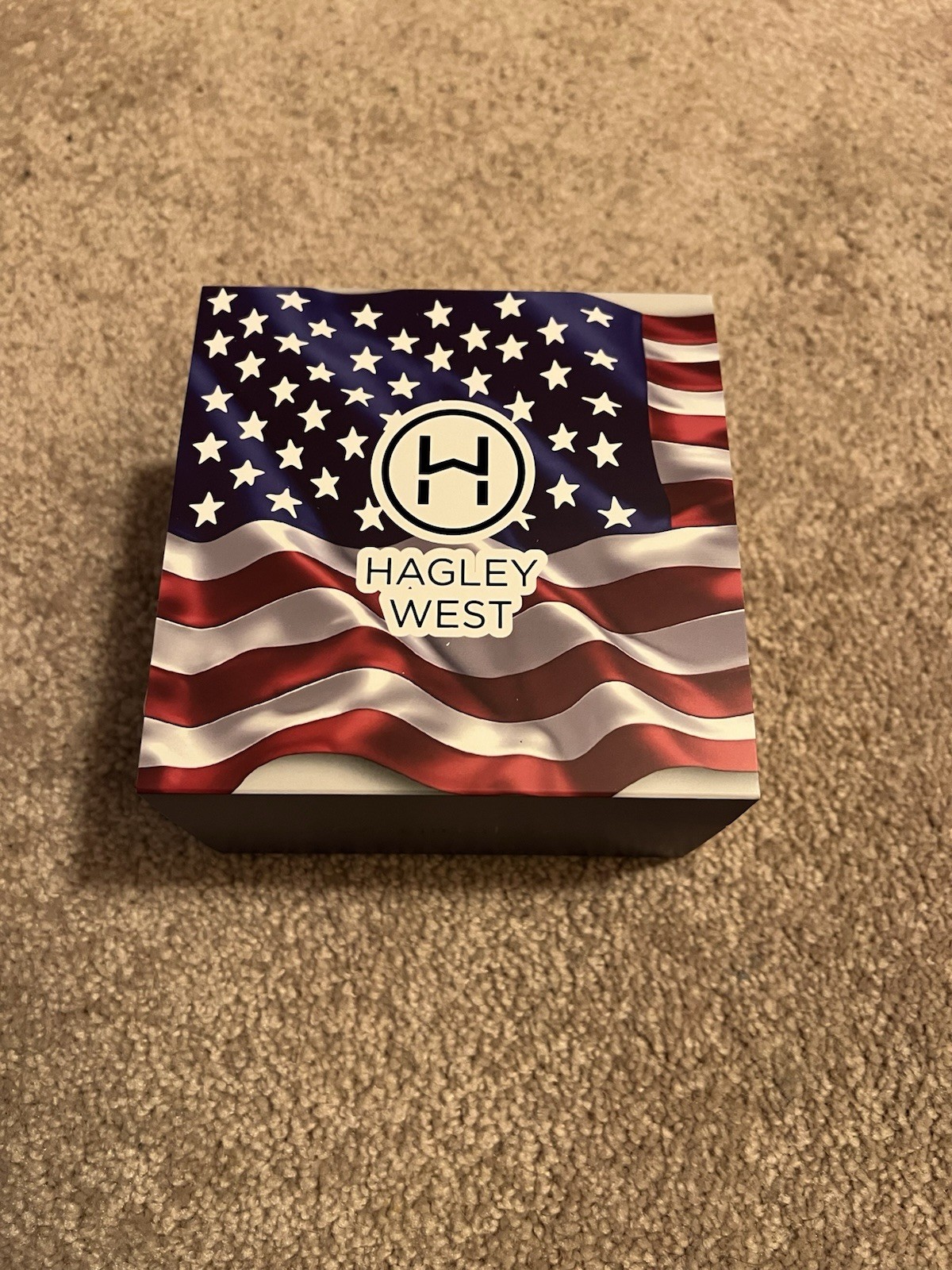Hagley West Original 46 – HWW071 American Flag Men’s Watch